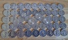 Lot Of 50 Vintage 1960s Shell Gas   Oil Mr  President Game Tokens 