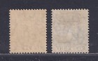Bahamas Scott 46-47 Mh 1907-1911 2  d 6d Edward Vii Multi-crown Ca Scv  57 50