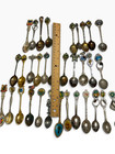 Souvenir Spoon Collection 33 World Travel Countries Islands Australia Caribbean