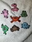 1970s Freakies Complete Set Of 7 Full Size Magnets   Cereal Premiums Rare