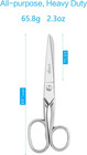 6   Professional Forged Fabric Scissors  Precision Tailor Small Scissors Heavy D
