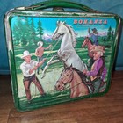 Vintage 1963 Bonanza Metal Lunchbox Aladdin Industries No Thermos  