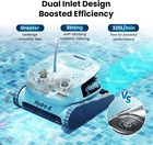 Chasing Hydro 4 Inground Pool Vacuum Cleaner   50ft Corded For Floor  Wall Clean