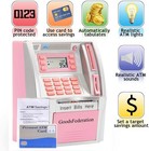 Goodsfederation Atm Piggy Bank For Real Money For Kids Adults With Debit Card   