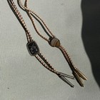 Vintage 80s 90s Western Theme Bolo Tie Set