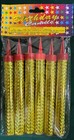 10 X Package Of 6 Pcs X 5 Inches Sparkling Birthday Candles