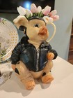 Vintage Youngs Incorporated Pig Coin Bank Resin
