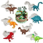 Cestony Dinosaur Fondant Silicone Molds For Diy As Show 7 Dinosaur Molds