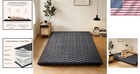 Comfortable 3 2  Foldable Japanese Futon Mattress - Full Size  Durable   Stylish