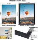 11x14 Picture Frame  Black Poster Frame  14x11 Picture Frame Black Wall Mounting