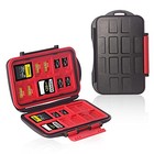  36 Slots Memory Card Case Holder Water-resistant Anti-shock Carrying Case For 