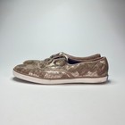 Keds Champion Sequin Glitter Gray Camo Casual Shoes Sneakers Women s Size 8 5