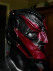 Mto Wwe  deluxe Weathered  Leather Kane 1998 Custom  Wrestling Mask Replica Wwf 