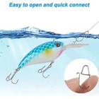 Crankbait Snaps Stainless Steel Fishing Clips Duo Lock Fast Snap Lure Connectors
