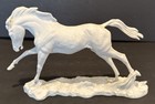 Wild And Free White Horse Figurine Statue By David Geenty The Danbury Mint 1991