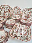 Spode Copeland  india Tree  Orange Rust - England - Replacement China - You Pick