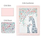 Baby Girl Crib Bedding Sets Crib Set For Girls Mini Floral Nursery Crib Beddi   