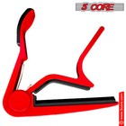 5core Capo Acoustic Electric Guitar 6 String Kapo Clip - Banjo Mandolin Ukulele