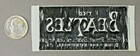 Original 1966 The Beatles Embroidered Cloth Clothing Label