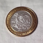 Tropicana  Las Vegas  blue Macaw Limited Edition  10 Gaming Token  999 Silver