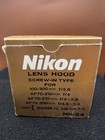 Oem Nikon Hn-24 Camera Lens Hood Made In Japan For Series E Zoom 70-210mm F 4