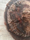 Vintage Handmade African Tribal Wood   Leather Shield     15 Inches