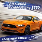 2pcs Ksp Adjustable -3   To  3   Rear Camber Arms For Ford Mustang S550 2015-2024