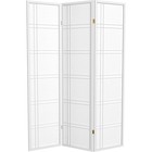 Rice Paper Room Divider Folding Shoji Screen Asian Decor Double Hinged Panels Us