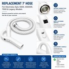 Hose For Electrolux Epic 6500 6500sr 7000 Legacy     7ft Pump Handle- White