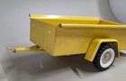                 Vintage 1960 s Original Structo Toy  Trailer - Yellow - Zero Rust  