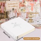 Wedding Adhesive Photo Album Scrapbook 40 Pages  Linen Photos Albums Diy Stic   