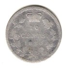 1881 H Canada Silver 10 Cents