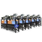 Workpro 10pc 50 x18x47  3tier Garage Shelving Unit Heavy Duty Metal Storage Rack
