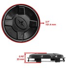 Caltric 5438120-655 5450161-655 5438120655 5450161655 Wheel Hub Cap For Polaris