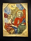 16thc Catholic Lot Of 10 Antique Holy Cards On Vellum