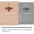 Men   s Moccasins House Slippers Indoor Outdoor Plush Bedroom Shoes With Hard Sole