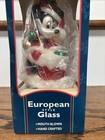Vtg 1997 Mickey Mouse Unlimited Mouth Blown European Style Glass Ornament 7   