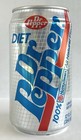 Diet Dr Pepper Empty Soda Pop Can Vintage 1980 s