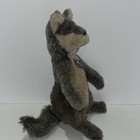Vintage 1982 Dakin Plush Wolf In 13    Stuffed Animal
