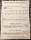 Sentimental Me Music Sheet 1949 Ross Morgan Jazz Trumpet Vintage Original