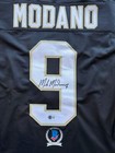 Mike Modano Signed Black And Gold Hockey Jersey Xl Dallas Stars Bas