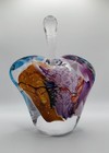 Original Art Glass   Paperweight Perfume Bottle   Signed James R  Wilbat