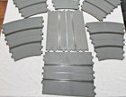 10 Piece 1966 Vintage Revell Banked Curve Slot Car Track Set 1 24 1 32 Scale Car
