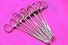 6 Pc Mosquito Hemostat Forceps 5 5  Curved Stainless Steel Surgical Medical