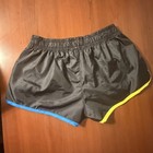 Girls Pink Platinum  Athletic Running Shorts Size 10 12 Color Trim Lightweight