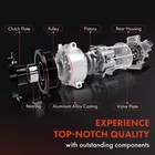 A c Ac Compressor W  Clutch For 2004-2010 Mazda 3 Mazda 5 2 0l 2 3l Co 10759c