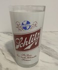 Schlitz Beer Barware Glass The Beer That Made Milwaukee Famous Vintage