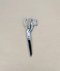 Gingher 8    Dressmaker Chrome Angle Handle Scissors Trimmers Shears Brazil Sharp