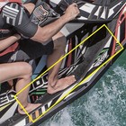 Sea-doo New Oem Pwc Spark Foot Well Floor Grip Grid Mat Kit 295100556