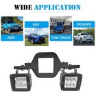 Tow Hitch Light Kit 2pcs 4  Led Pods With 2  Tow Hitch Mounting Brackets Reverse